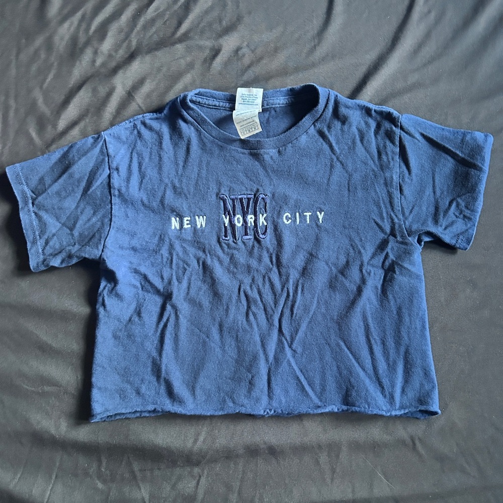 Blue Graphic T-Shirt